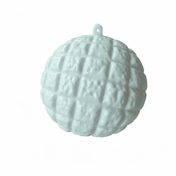 Pineapple Bun Crunchy Squishy Toy, Sky Blue Grid Style Stress Ball with Hanging Loop, Slow Rising Fidget Toy, Stress Relief Sensory Toy for Kids Adults, Party Favor Gift