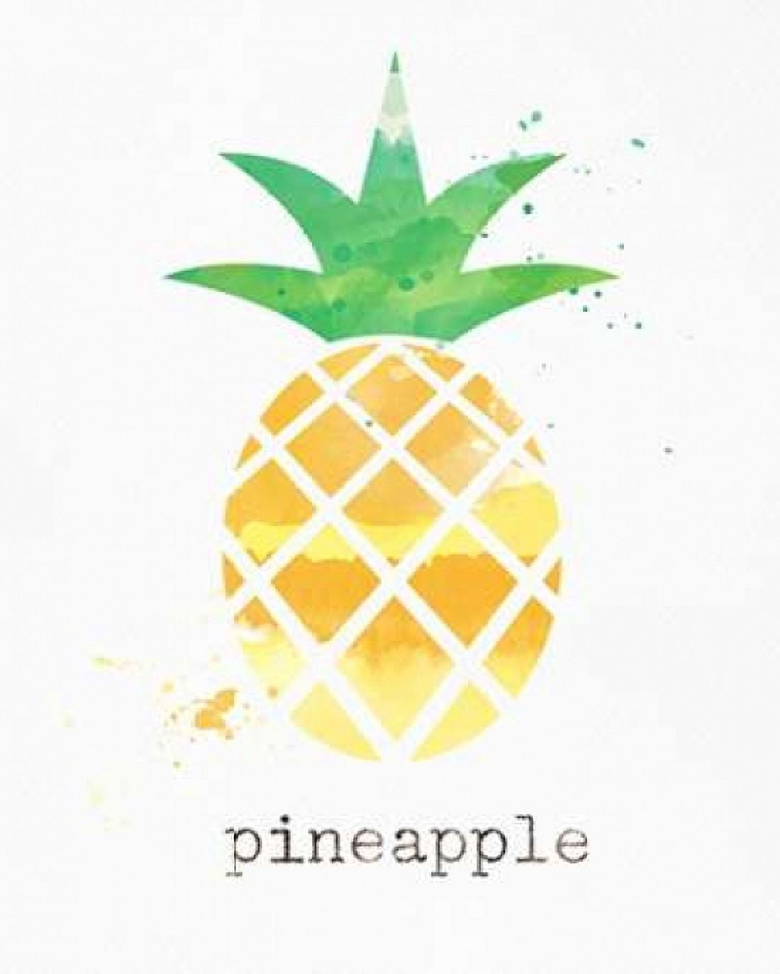 Pineapple Canvas Art - Linda Woods (24 x 30)