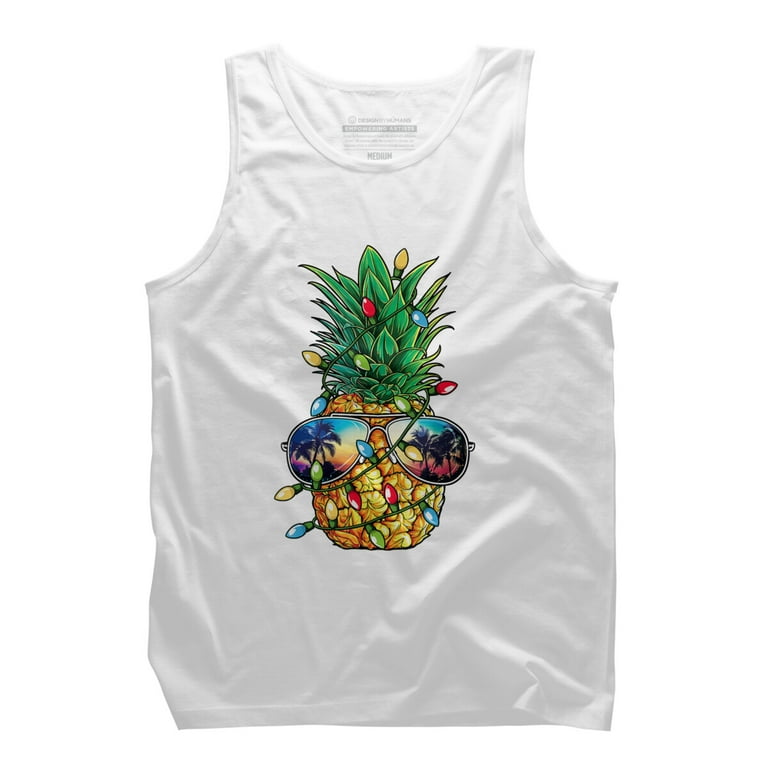 Pineapple Christmas Tree Lights Xmas Men Gifts Sunglasses T-Shirt Pineapple Christmas Tree Lights Xmas Men Gifts Sunglasses T-Shirt