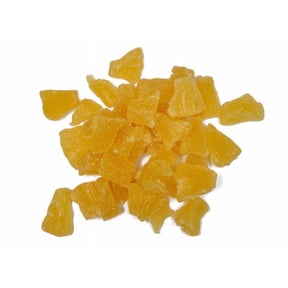 Pineapple Chunks, Dried, Packed In A Perfectly Sealed Bag, Two Pounds
