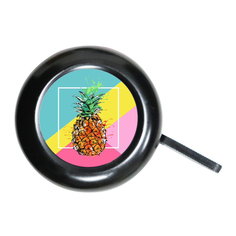 Pineapple Classic Round Cycling Bell Easy Installation, Clear Sound