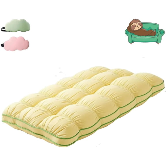 Pineapple Cloud-Like Pillow, 2026 Luxury Hotel Pineapple Cloud, Fluffy Soft Alternative Bed Pillow with Removable Cover, Breathable Washable, for Back Side Sleepers