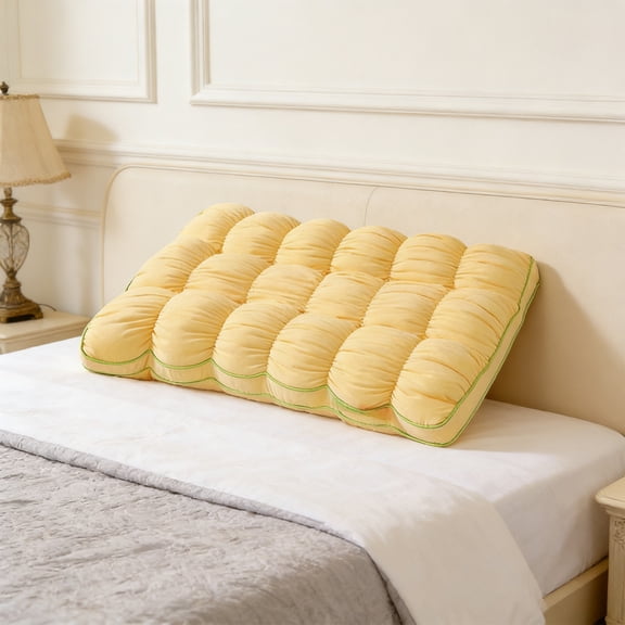 Pineapple Cloud-Like Pillow, Pineapple Pillow Balanced Softness & Support, Fluffy Soft Pineapple Pillows for Side & Back Sleepers