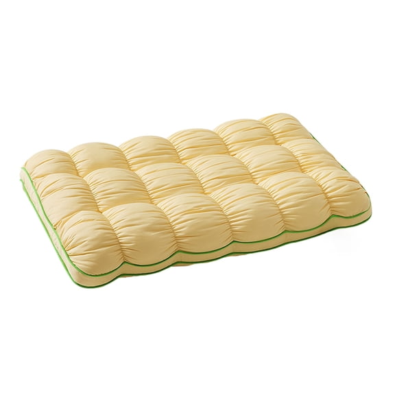 Pineapple Cloud Pillow Balanced Softness Support Fluffy Bed Cushion for Side Back Sleepers Ultra Soft Pineapple Shaped Pillow Cloud Like Bounce 19x29 Inch