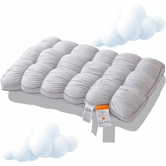 Pineapple Cloud Pillow – Soft Support Plush Style Cushion, Fluffy Comfort Design for Side and Back Sleepers, Cozy Bedroom Daily Relaxation Use