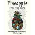 thumbnail image 1 of Pineapple Coloring Book: Unique Pineapple Zentangle Coloring Pages, (Paperback), 1 of 1