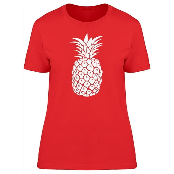 Pineapple Cool Summer Tropical Fruit Graphic Women T-Shirt, Female XX-Large