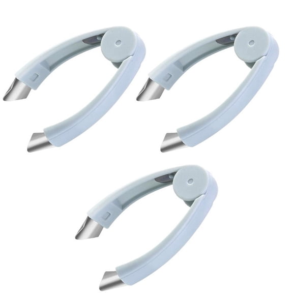 Pineapple Corer and Slicer, Stainless Steel Pineapple Cutter & Eye Remover Tool with Non-Slip Handle, Multifunctional Spiralizer for Pineapples, Apples, Pears, and Grapes