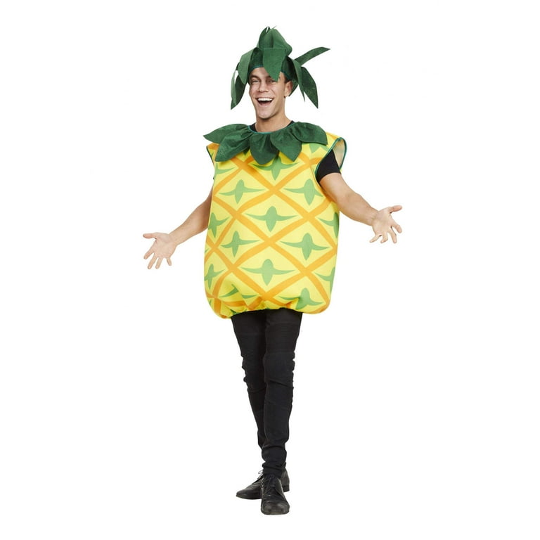 Pineapple Costume Adult Yellow Tabard Pineapple Costume Adult Yellow Tabard