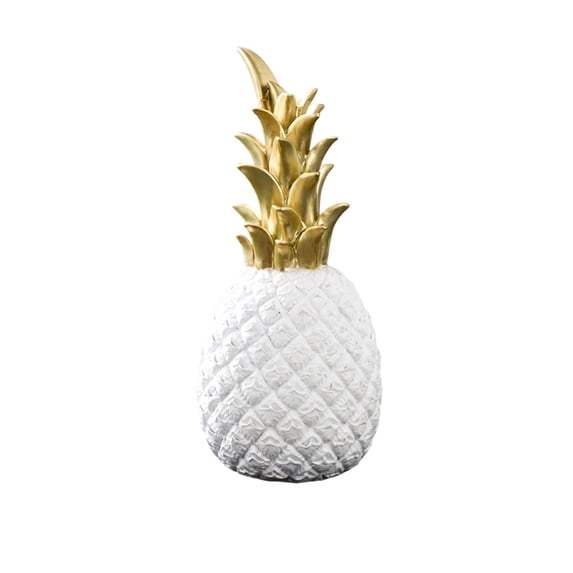 Pineapple Decorative Sculpture Modern Luxury 1 Piece For Home Desk Tabletop Decoration