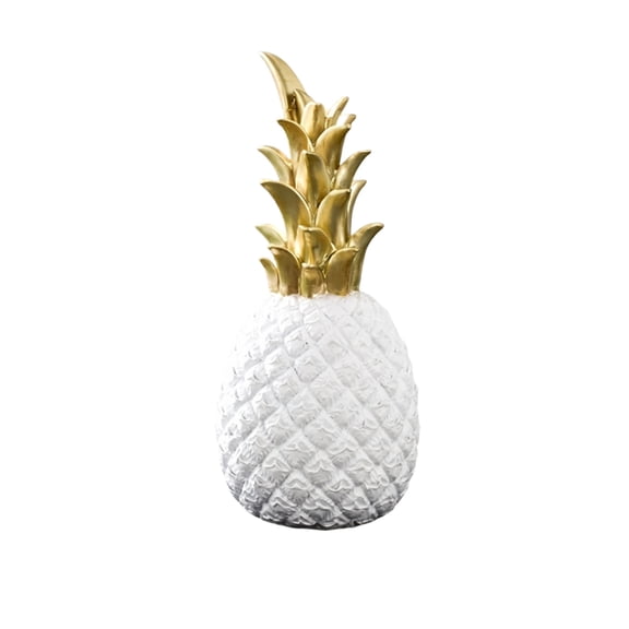 Pineapple Decorative Sculpture Modern Luxury 1 Piece For Home Desk Tabletop Decoration