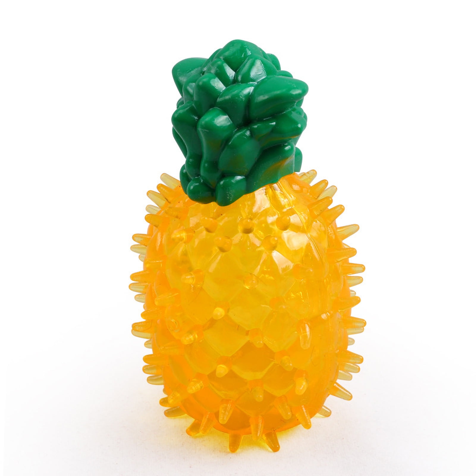 Pineapple Dog Chewing Toy for Puppies Freezable Teething Treat