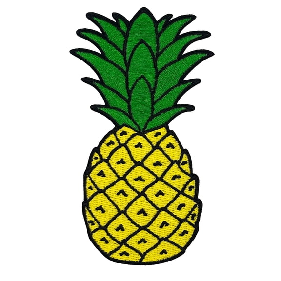 Pineapple Embroidered Iron-on Patch | Clayton Jewelry Labs