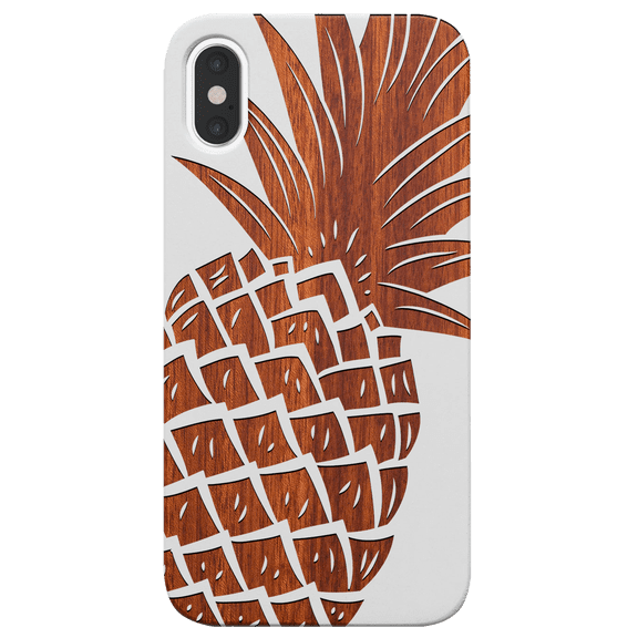 Pineapple - Engraved Phone Model: iPhone 11 Pro, Color: White