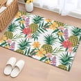 thumbnail image 1 of Pineapple Entryway Rug 2'x3'&nbsp; Non Slip Front Door Mats, Summer Nature Tropical Fruit Flowers Leaves Entrance Rugs Indoor Outdoor Carpet, Washable Floor Mats Small Area Rug for Bedroom Kitchen, 1 of 8