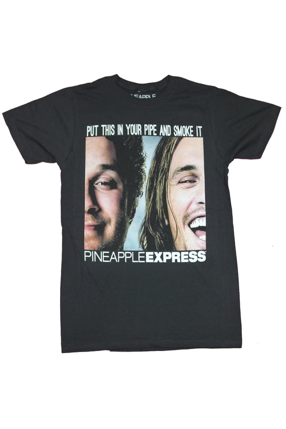 Pineapple Express Mens T-Shirt - Put This in Your Pipe And Smoke It (Small)