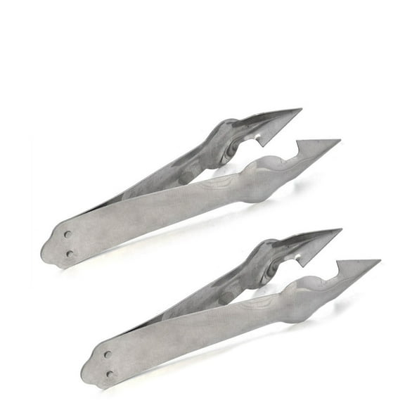 Pineapple Eye Remover, Precision Pineapple Prepping V Shape Pineapple Eye Cutter Set Of 2 Pcs For Home Kitchen, Enhancing Ease In Enjoying Pineapple, Stainless Steel Material,