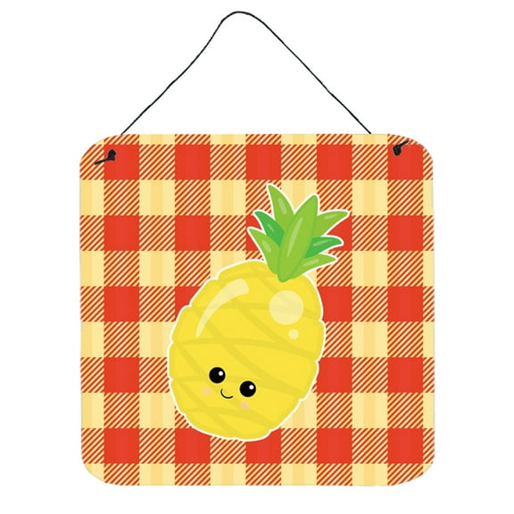 Pineapple Face Wall or Door Hanging Prints