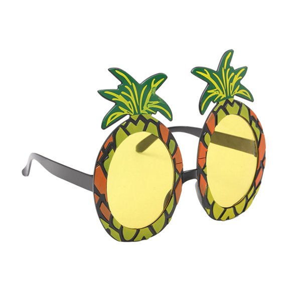 Pineapple Frame Sunglasses Popular Fruit Theme Eyewear Carnival Accessory