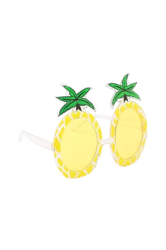 Pineapple Frame Sunglasses Popular Fruit Theme Eyewear Carnival Accessory