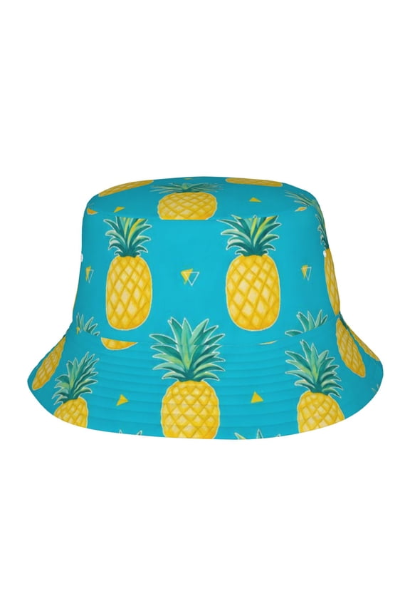 Pineapple Fruit Fisherman's Hat Casual and Breathable Sun Hat for Men and Women