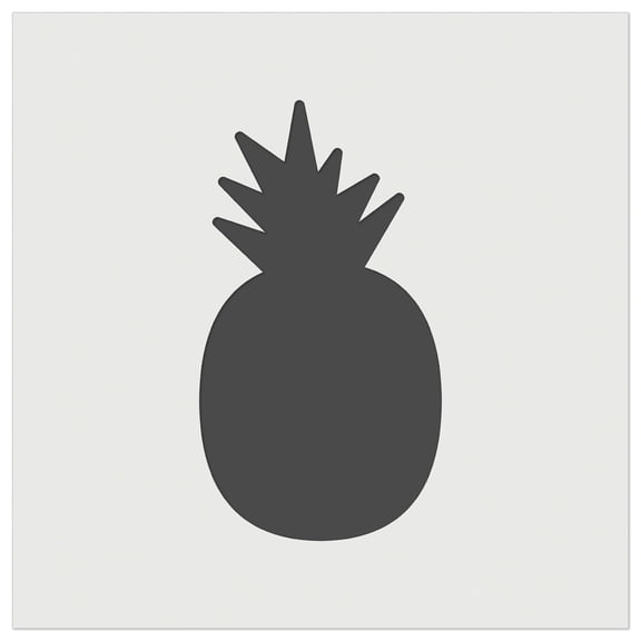 Pineapple Fruit Solid DIY Cookie Wall Craft Stencil - 5.5 Inch