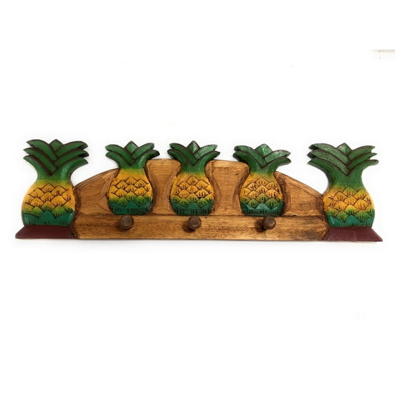 Pineapple Hanger 24" w/ 3 Pegs - Tropical Decor | #dpt512360