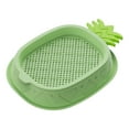 thumbnail image 1 of Pineapple Hydroponic Growing Kit, Soilless Seed Starter Tray, Reusable Sprouting System For Herbs And Microgreens, Countertop Decor Planter With Lift-Out Nursery Mat, 1 of 7