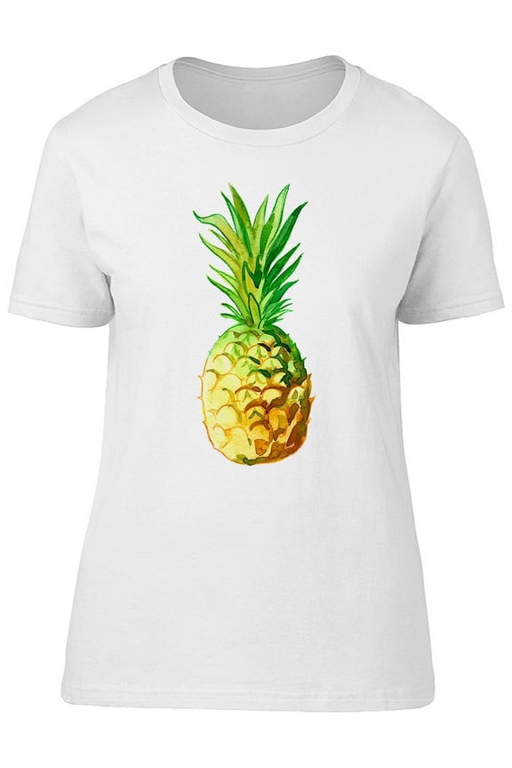 Pineapple In Cool Colors T-Shirt Women -Image by Shutterstock, Female Medium
