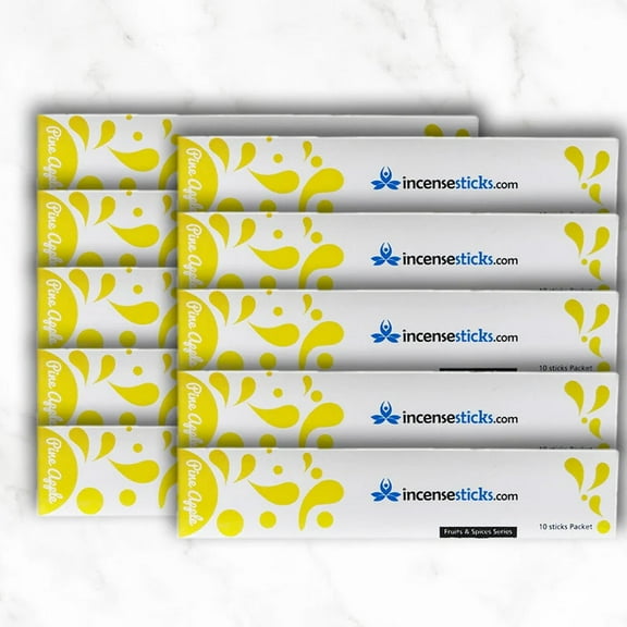 Pineapple Incense 8" inch 10 Sticks Pack: 10 Packs