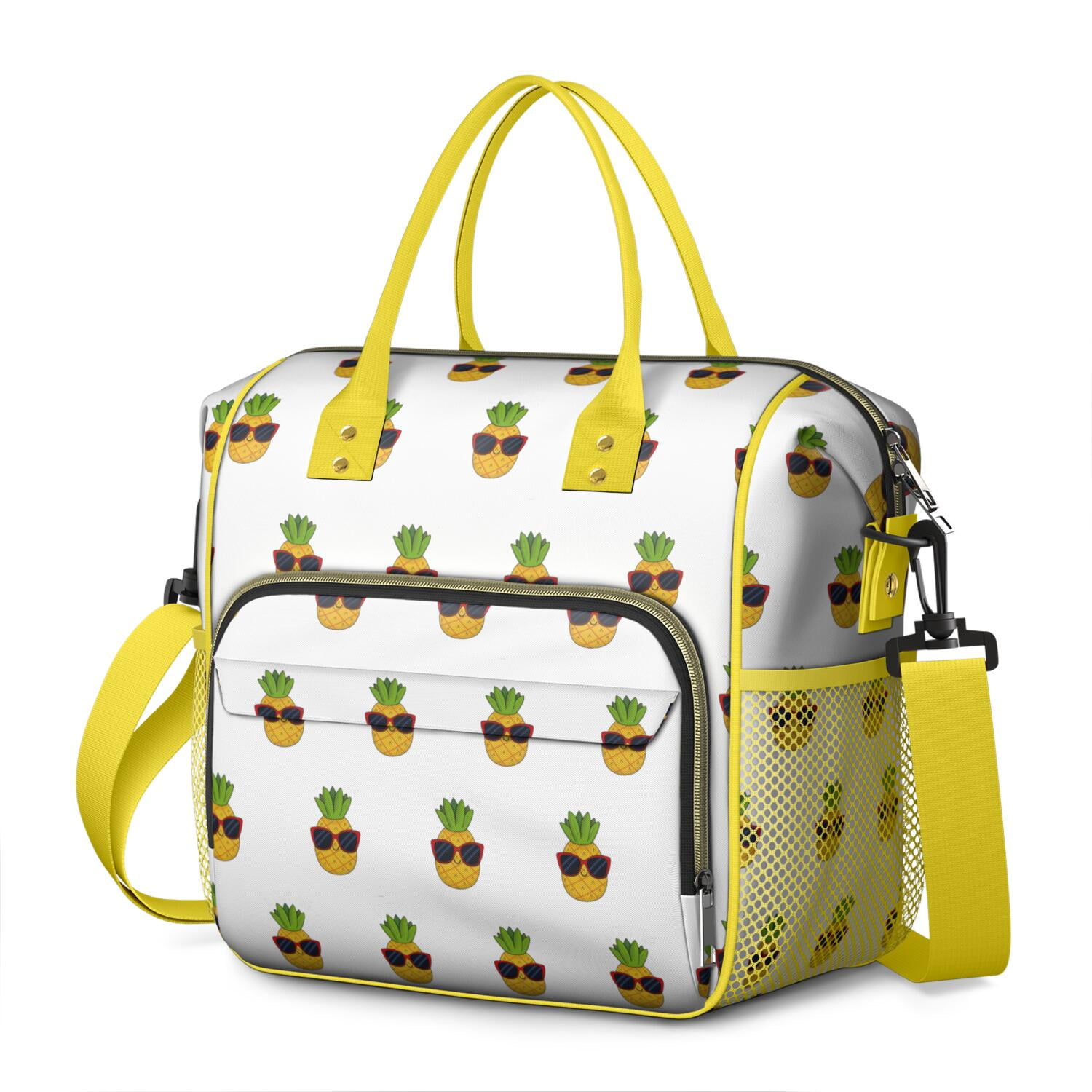 Pineapple Large Lunch Bag Women Insulated Lunch Box for Work Leakproof ...