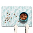 thumbnail image 1 of Pineapple Lover Dog Food Mat, Waterproof Absorbent Pet Feeding Mat with Exotic Tropical Fruit Print, Durable Non-Slip, Quick Dry, Easy Clean Mat for Dogs and Cats, 1 of 7