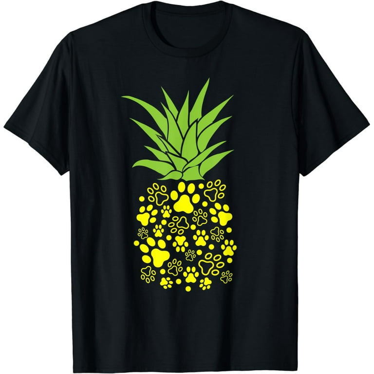 Cute Dog Paw Pineapple Tshirt Cute Dog Paw Pineapple Tshirt