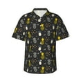 thumbnail image 1 of Pineapple Men'S 3d Print Casual Button Down Shirts, Novelty Hawaiian Short Sleeves 2xl, 1 of 8