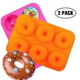thumbnail image 1 of Pineapple Mold Cavity Silicone Donut Baking Pan Non-Stick Dishwasher Decoration Tools, 1 of 9