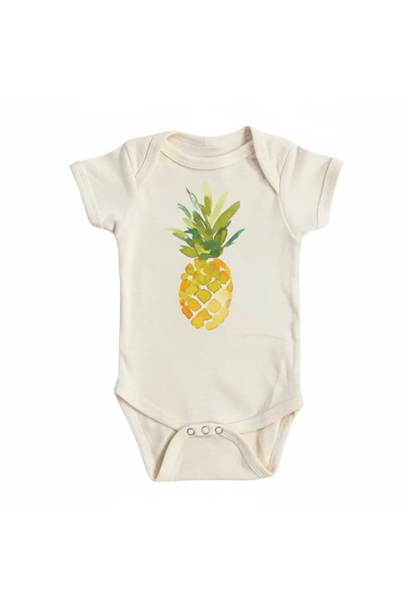 Pineapple Newborn Baby Bodysuit