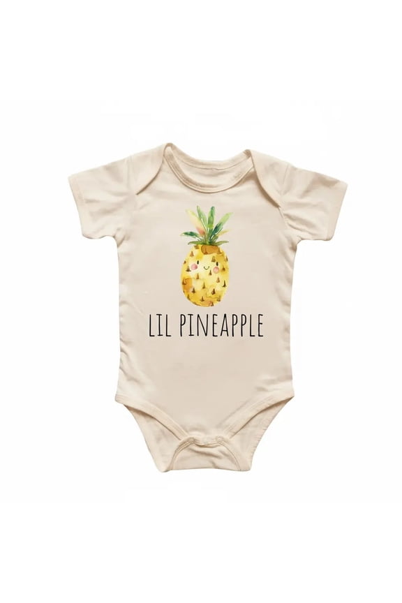 Pineapple Newborn Baby Bodysuit