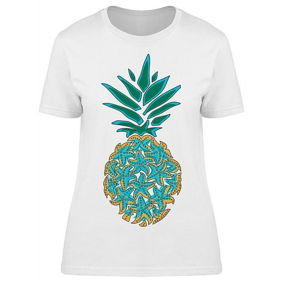 Pineapple Of Sea Stars Tee Women's -Image by Shutterstock