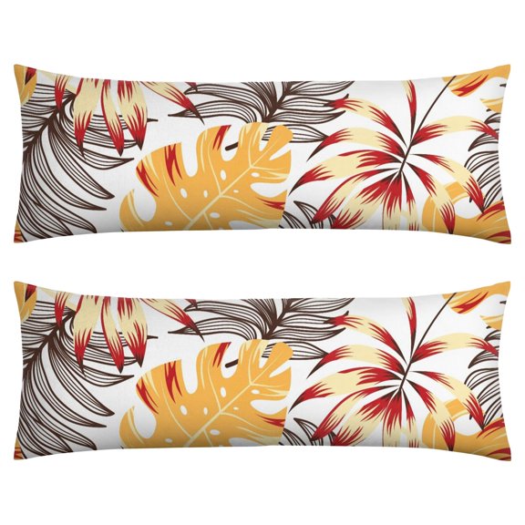 Pineapple Palm Pillow Cover Tropical Fruit & Frond Fusion, Fun Kawaii Style, Premium Velvet for Room, Playroom, or Dorm
