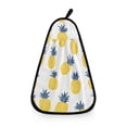 thumbnail image 1 of Pineapple Pattern Hand Towel Quick Drying Home Storage Kitchen Towel Hooks Dish Cloths, 1 of 6