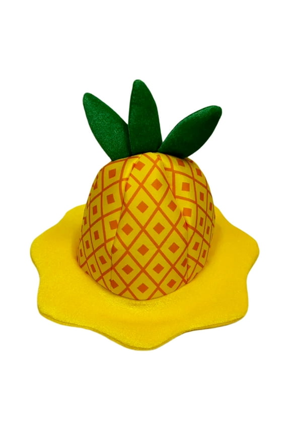 Pineapple Pattern Hat Soft Velvets Hat Daily Wear Hat Winter Breathable Hat for Youthful Fashion Enthusiasts