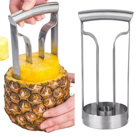 Pineapple Peeler Cutter Corer Remover Machine Stainless Steel Knife Slicer