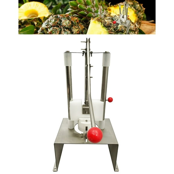 Pineapple Peeler Fruit Peeler Manual Stainless Steel Countertop Pineapple Cutter Maker