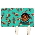 thumbnail image 1 of Pineapple Pet Feeding Mat, Durable Waterproof Dog Food Mat with Exotic Tropical Fruit Pattern, Absorbent, Non-Slip, Quick Dry, Washable, Easy Clean Mat, 1 of 5