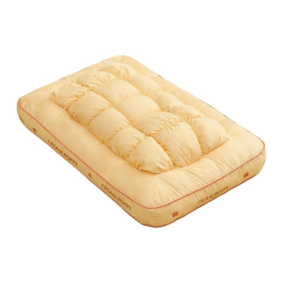 Pineapple Pillow, Pineapple Cloud-Like Down Pillow, Balanced Softness Support, Ideal for Back & Side Sleepers, 19 * 30inch (Yellow)