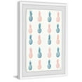 thumbnail image 1 of Pineapple Pinky Blues Framed Painting Print, 1 of 6
