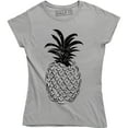 thumbnail image 1 of Pineapple Pocket Logo Tropical Aloha Summer Party Women's T-Shirt, 1 of 4