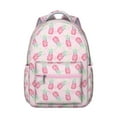 thumbnail image 1 of Pineapple Print Commuter Backpack – Stylish & Roomy, Ideal for School & Work, Comfortable Straps, Durable Material, 1 of 6