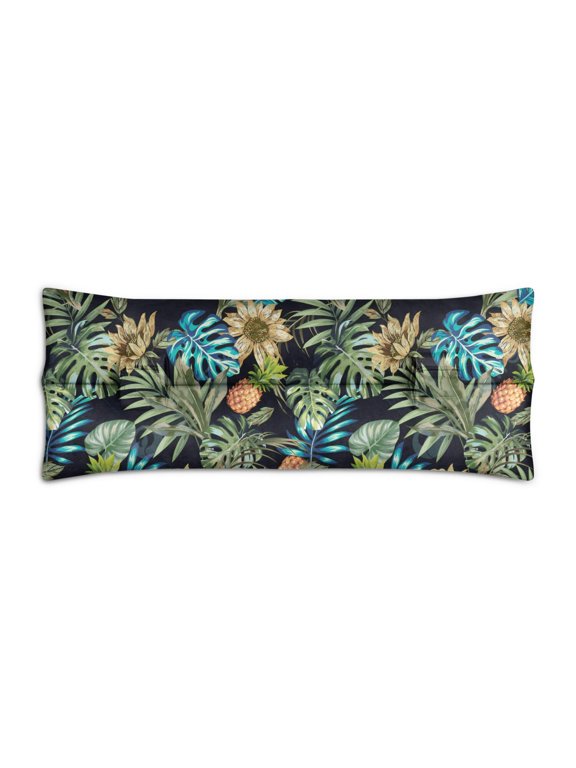 Pineapple Print Seatbelt Pillow - Shock-Absorbing for Breast Cancer Survivors