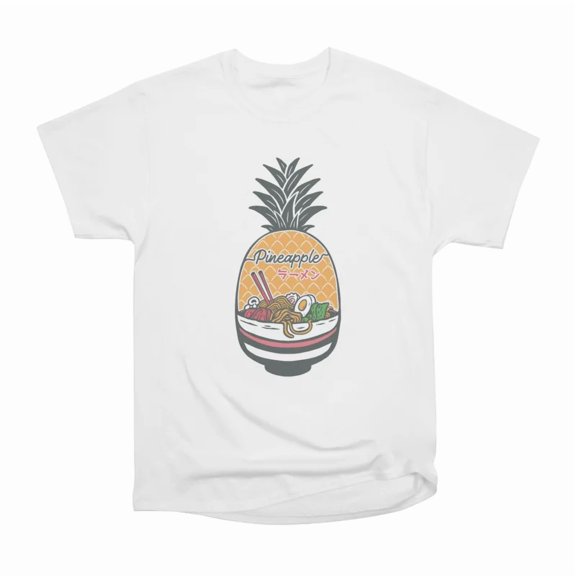 Pineapple Ramen T-Shirt Tee Gift For Him Merch For Her Apparel For Friend